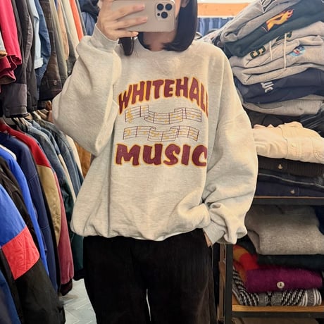 90s USA製 Russell プリントスウェット