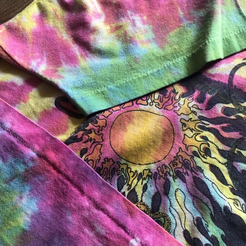 オールマンブラザーズバンド タイダイタペストリー/ビンテージ 90's