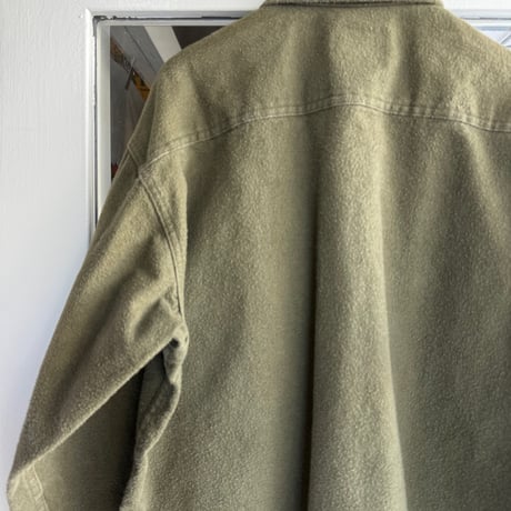 90's USA製 WOOLRICH長袖シャモアシャツ  M