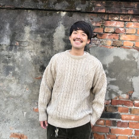フィッシャーマンセーター L  Made in Ireland