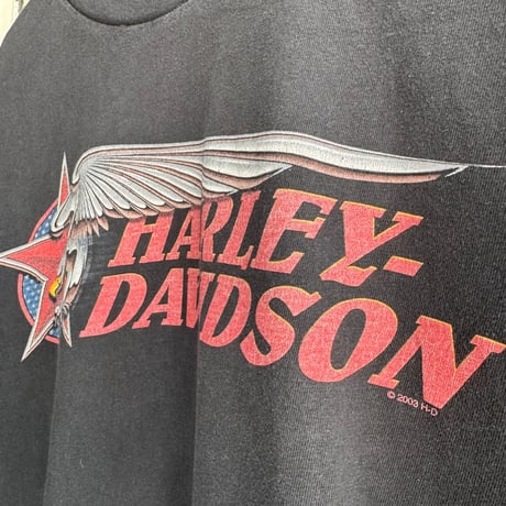 USA製 HARLEY DAVIDSON プリントTシャツ XL