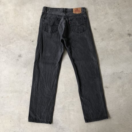 90'sUSA製 Levi's501  W34×L30 ブラック