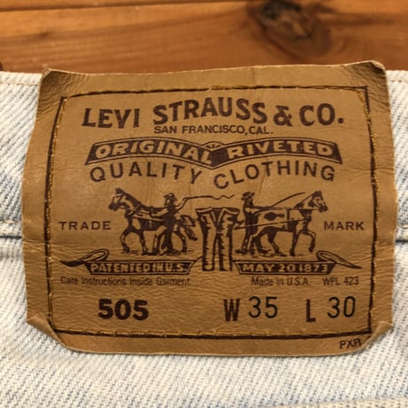 Levi's 505 ice wash