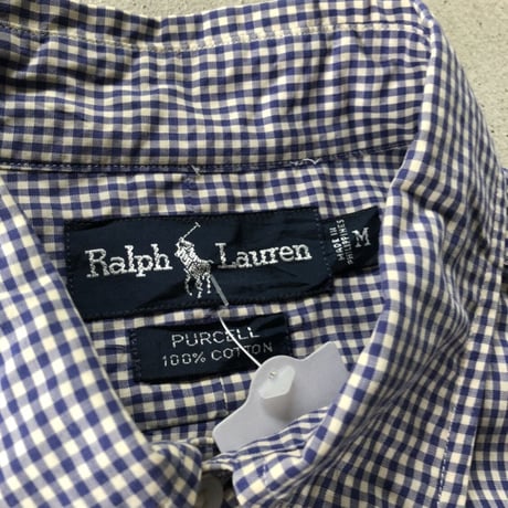 Ralph Lauren プルオーバーチェックシャツ