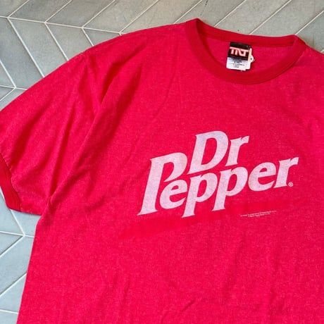 00s ドクターペッパー リンガーTシャツ