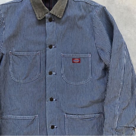 Dickies ブランケット付きヒッコリーカバーオール