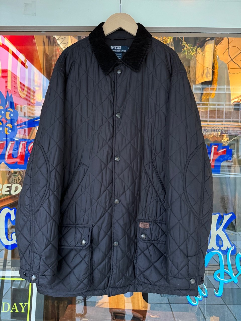 Polo Ralph Lauren キルティングジャケット （8-10）140 ラルフローレン フード付きキルティングジャケット - ラルフローレン