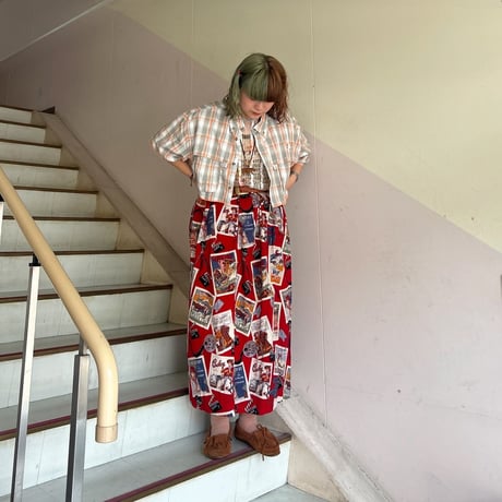 S様専用　USA製 総柄スカート