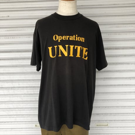 〜90's両面プリント メッセージTシャツ