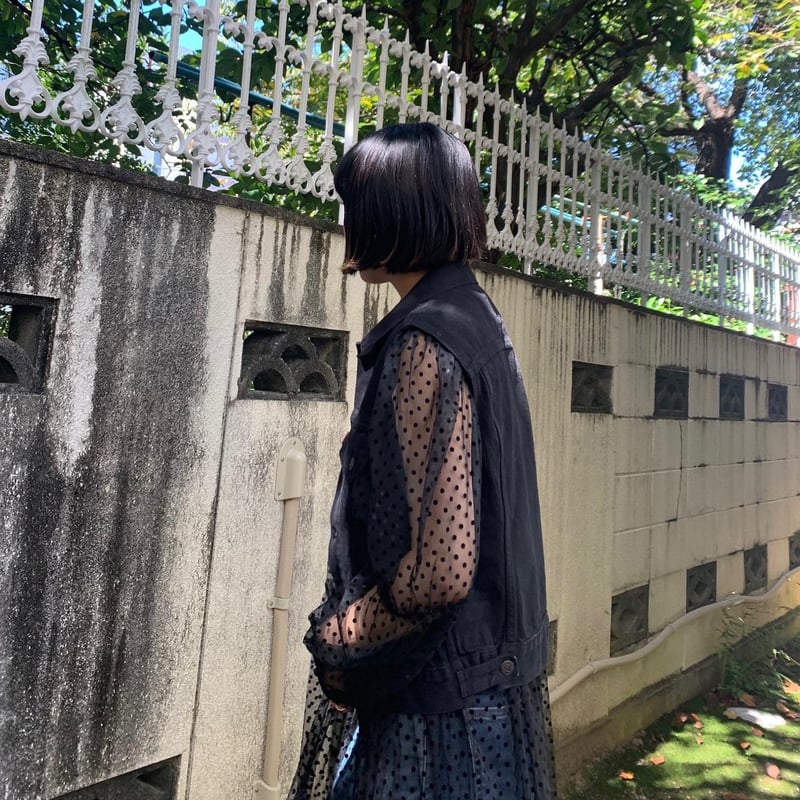 Levi's ブラック デニムベスト 3rd ヤマダレン nastoys Levi's ブラック デニムベスト 3rd ヤマダレン nastoys Levi's後