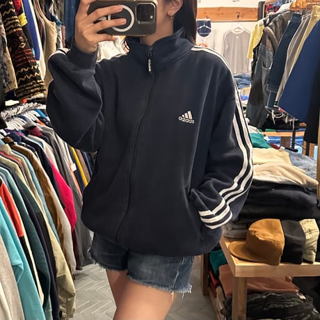 80〜90s adidas フルジップスウェット