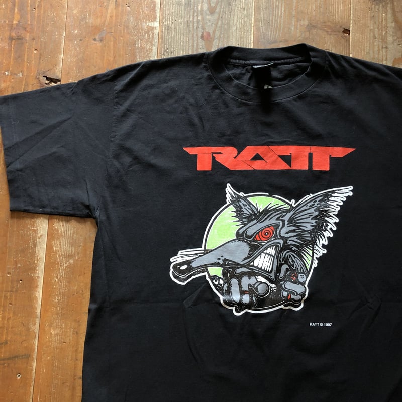 美品　RATT ラット　Tシャツ 90s シングルステッチ　ビンテージ　バンドT a272de7eb76050efd8dd510efa23f8