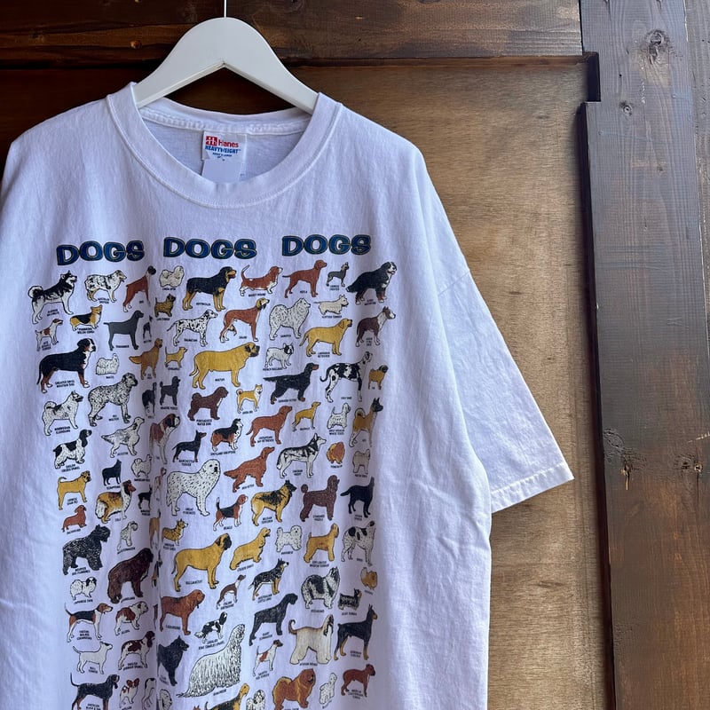 USA製 DOG図鑑Tシャツ | CUSTOM FEVER