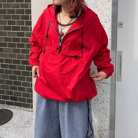 90s Marlboro ナイロンアノラックパーカー