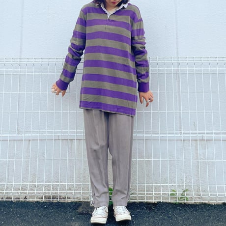 POLO by Ralph lauren ボーダーラガーシャツ