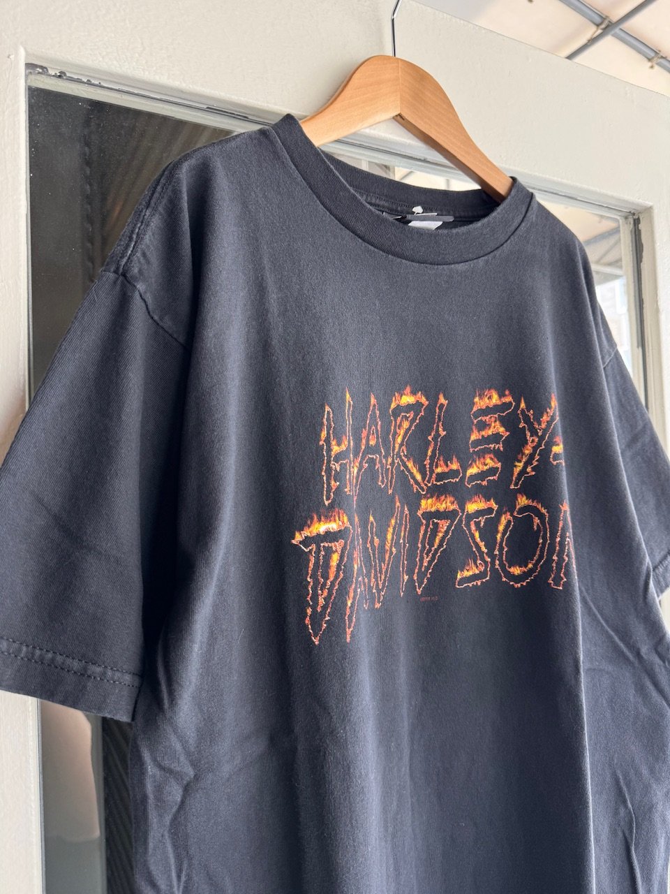 Harley Davidson Tシャツ ユニセックス 送料間税込 USA製 HARLEY DAVIDSON プリントTシャツ L | CUSTOM FEVER