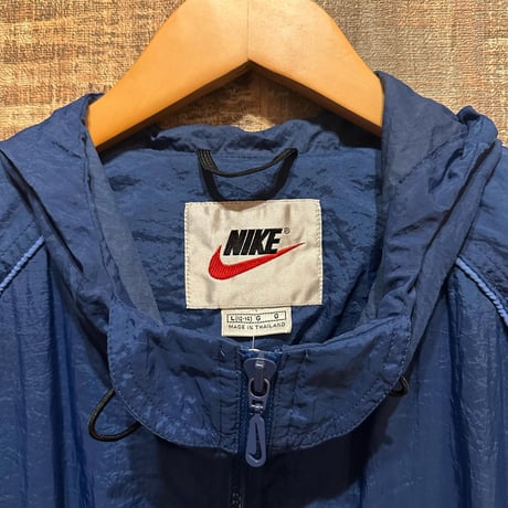 90s NIKE フード付きナイロンジャケット