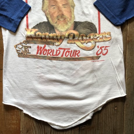Kenny Rogers WORLD TOUR ラグランTシャツ