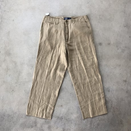 Polo by Ralph Lauren  リネンスラックス W34×L30