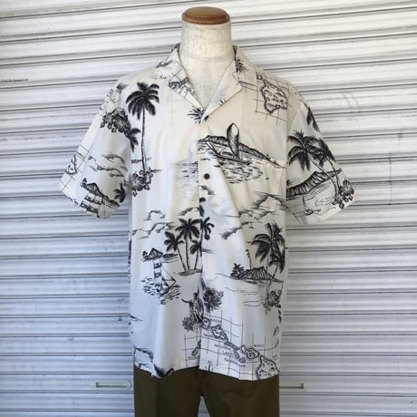 Hawaii総柄シャツ