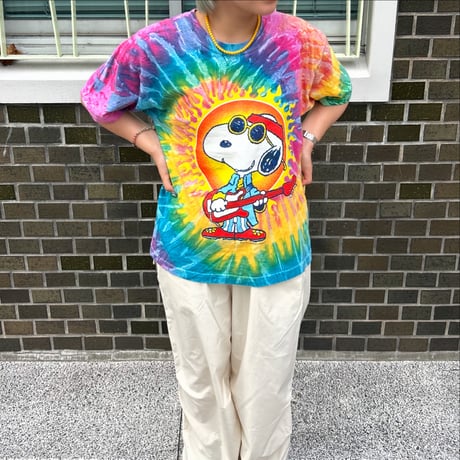 スヌーピー タイダイTシャツ