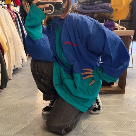 80s adidas ナイロンジャケット