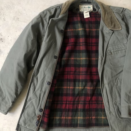 L.L.Bean ライナー付きキャンバス地アウター
