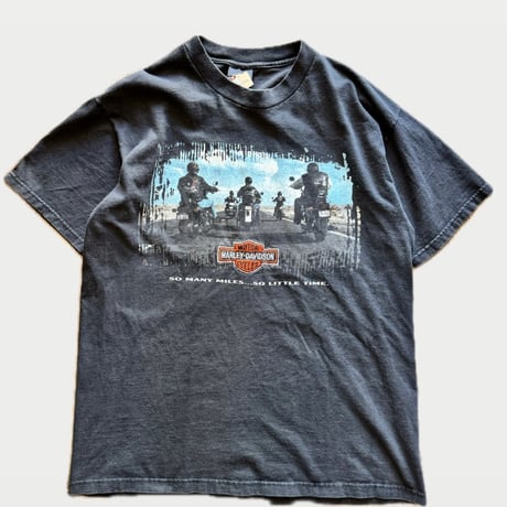 90's USA製 HARLEY DAVIDSON プリントTシャツ L