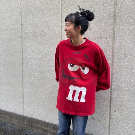M&M’s プリントロンT