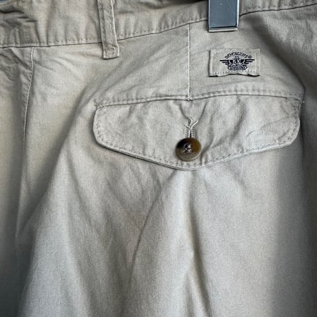 90's USA製 DOCKERS 2タックチノ W33×L30