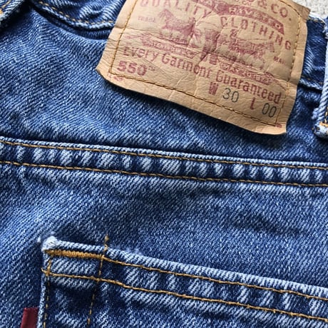 Levi's 550 RELAXED FIT デニムショーツW30