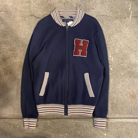 TOMMY HILFIGERコットンニットジャケット
