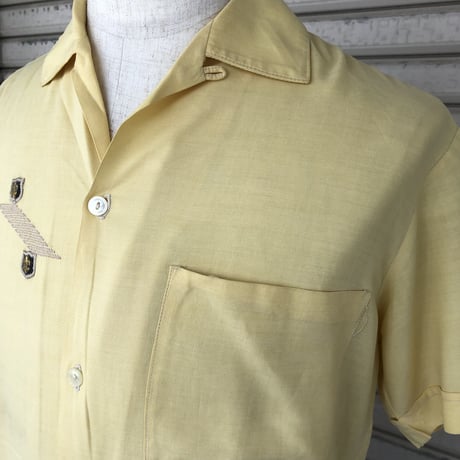 60's 開襟シャツ MADE IN CALIFORNIA