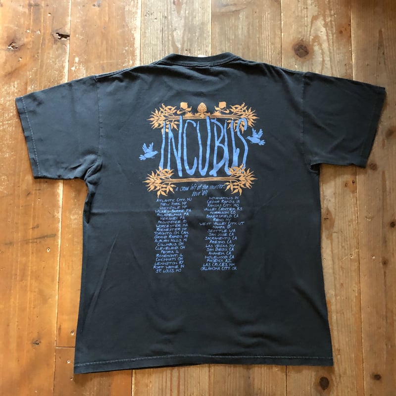 2004年 INCUBUS バンド ツアーTシャツ | CUSTOM FEVER