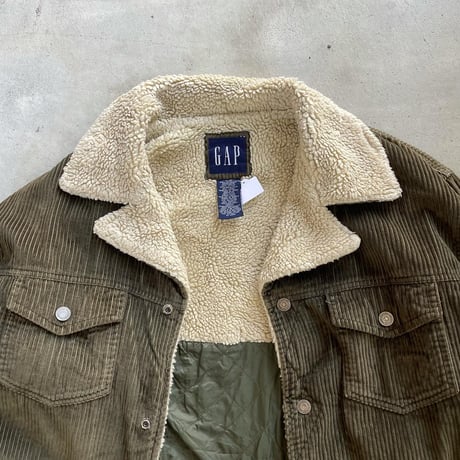 GAPコーデュロイボアジャケット