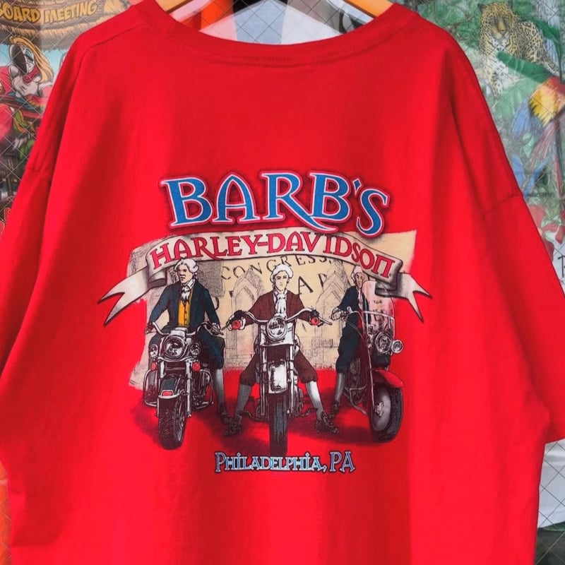 HARLEY-DAVIDSON 両面プリントTシャツ | CUSTOM FEVER
