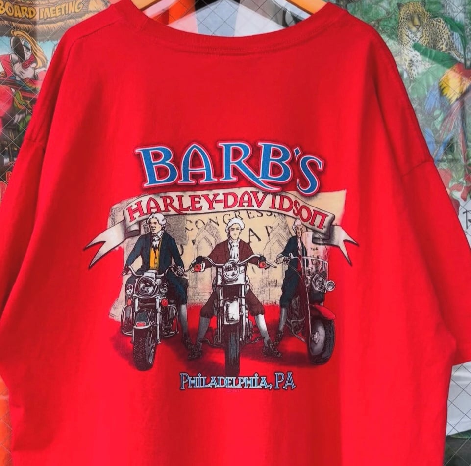 HARLEY-DAVIDSON 両面プリントTシャツ | CUSTOM FEVER