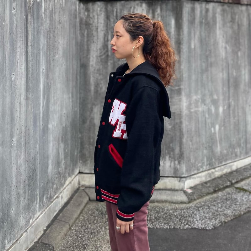 USA製セーラーカラースタジャン | CUSTOM FEVER
