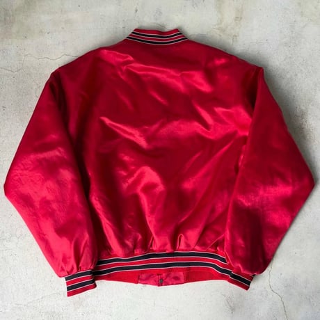 USA製 Chicago Bulls サテンスタジャン