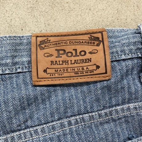 USA製 Polo by Ralph Lauren  ヘリンボーンショーツ