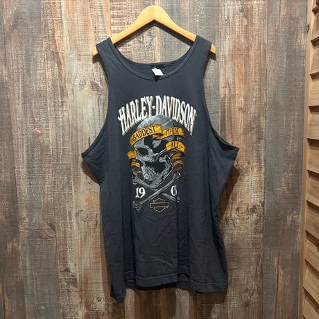 Harley-Davidson 両面プリント タンクトップ
