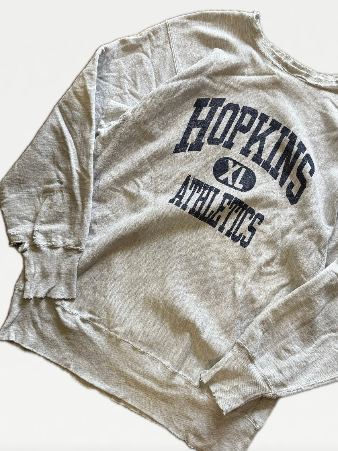 90's Champion Reverse Weave (Damage) XXL | CUST