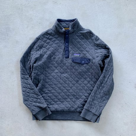 patagoniaキルティングスナップPO