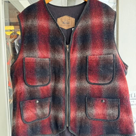 USA製 WOOLRICH ウールベスト