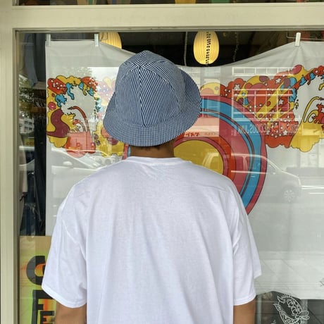 CF別注　Morocco  ワーク HAT  ヒッコリー