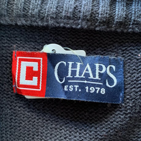CHAPSボトルネックコットンニット