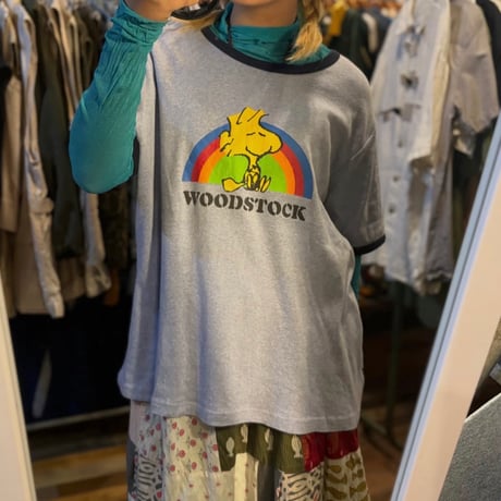 WOODSTOCK リンガーTシャツ