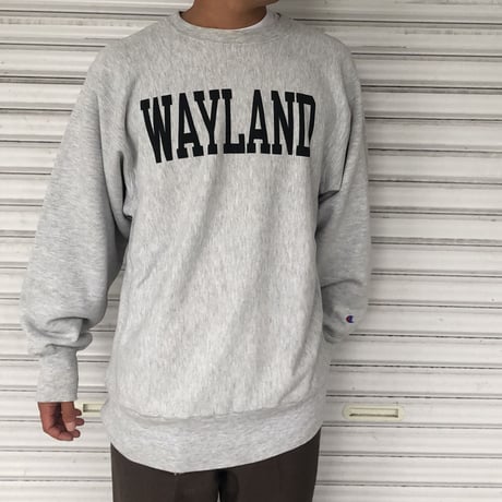 90'sUSA製 チャンピオン リバースウィーブ  WAYLAND