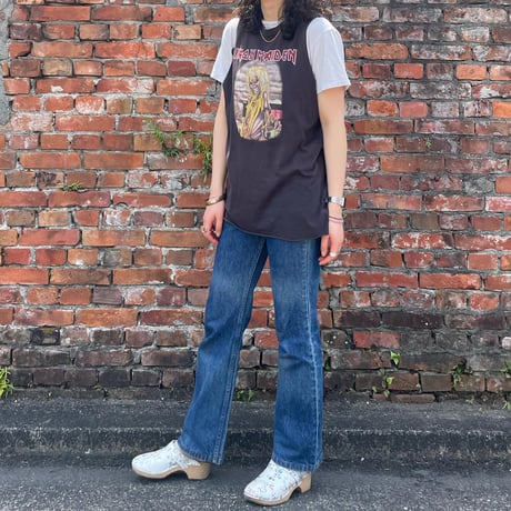 IRON MAIDENカットオフタンクトップ