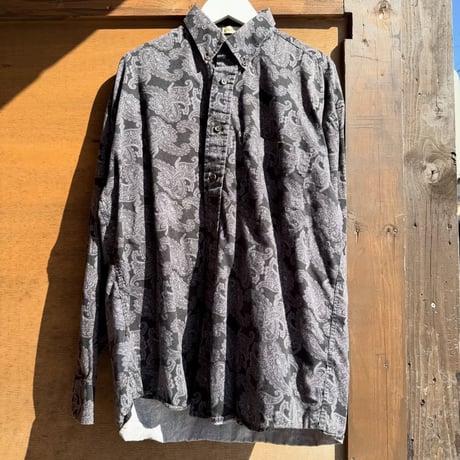 ペイズリー柄シャツ